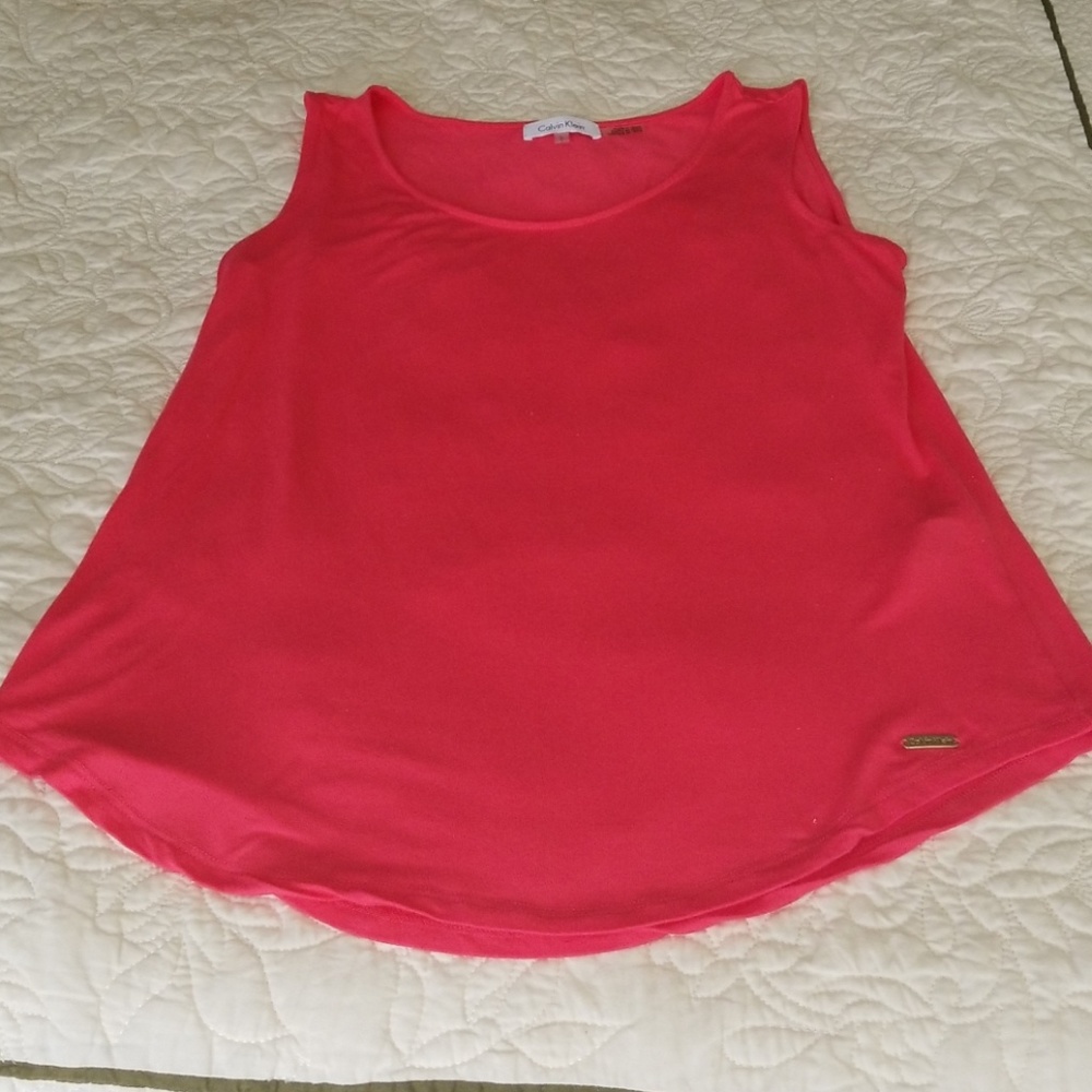 EUC Calvin Klein Silky Tank - Picture 2 of 5